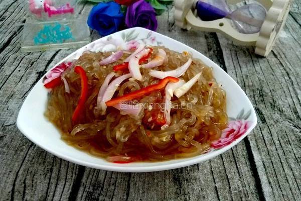 凉拌红薯粉条的做法图解8