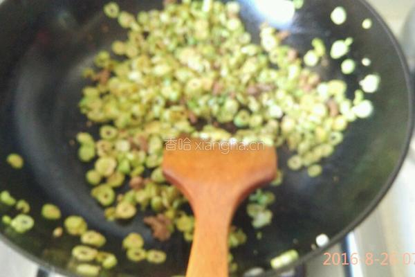 豆角卤子面的做法图解6