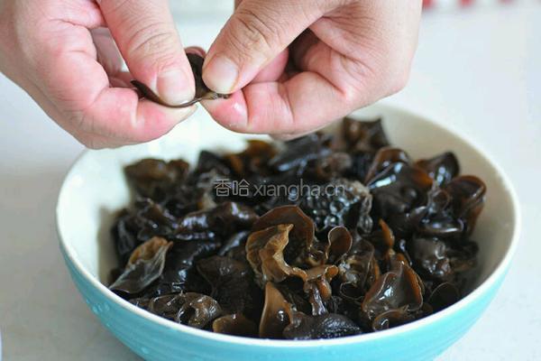 凉拌云耳的做法图解2
