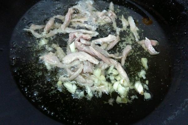 长豆角炒肉丝的做法图解6