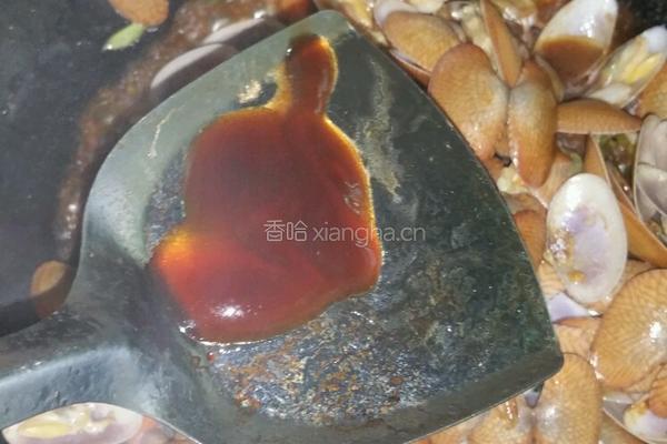 爆炒花甲的做法图解9