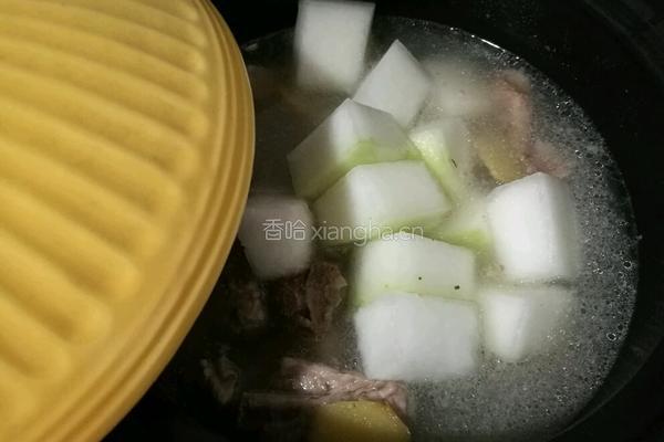 冬瓜排骨汤的做法图解6