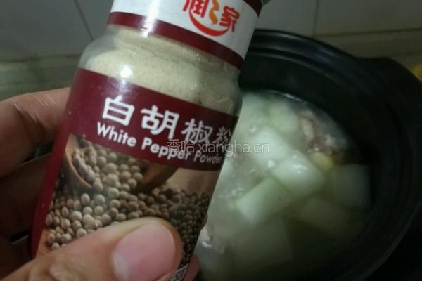 冬瓜排骨汤的做法图解7