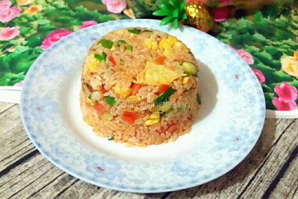 番茄酱炒饭的做法图解11