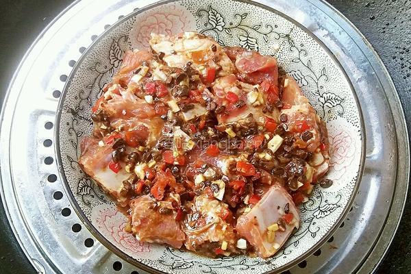 豆豉辣椒蒸排骨的做法图解5
