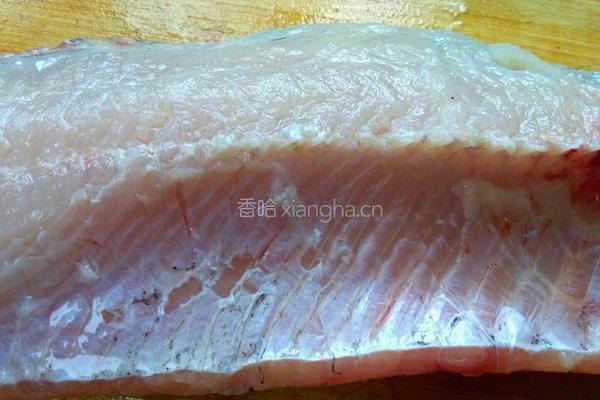 红烧草鱼片的做法图解2