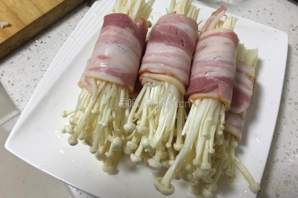 金针菇肥牛的做法图解4
