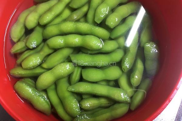 香糟毛豆的做法图解7