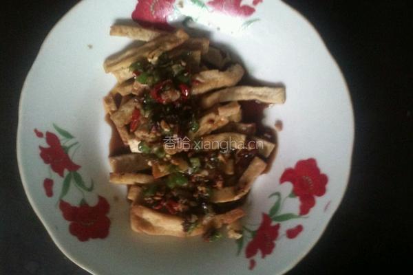 香辣炸豆腐的做法图解4