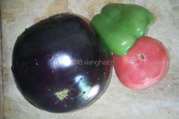 茄子西红柿的做法图解1
