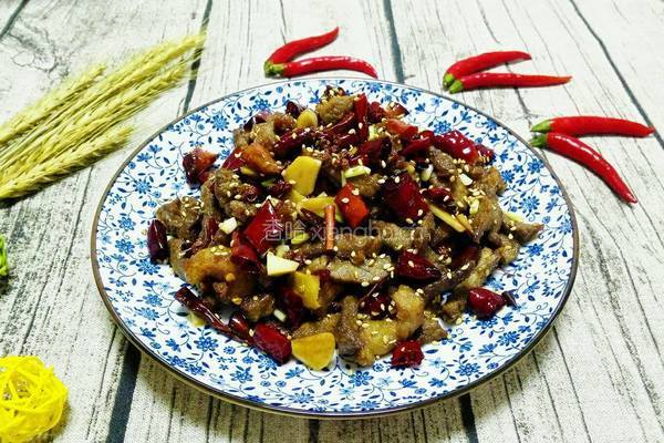 干煸牛肉的做法图解10