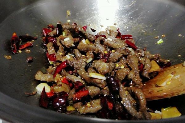 干煸牛肉的做法图解8