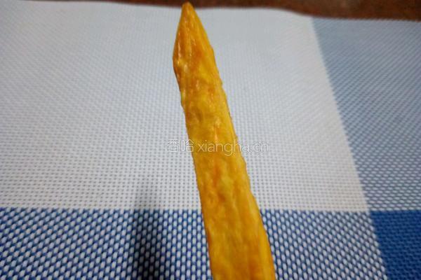 炸红薯条的做法图解11