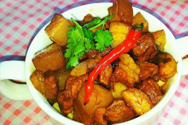 土豆红烧肉的做法图解8