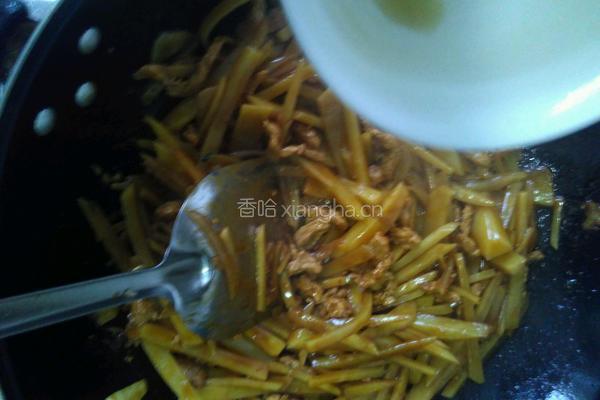 土豆炒肉丝的做法图解13