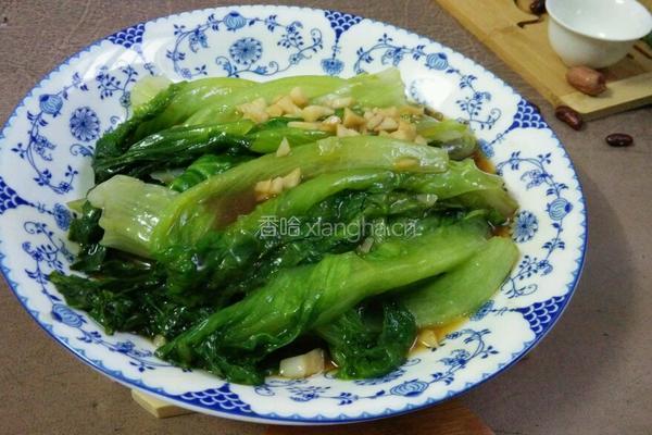 清炒生菜的做法图解8