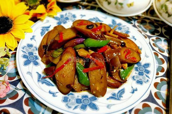 素炒茄子的做法图解9