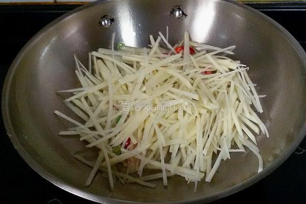 醋溜土豆丝的做法图解6