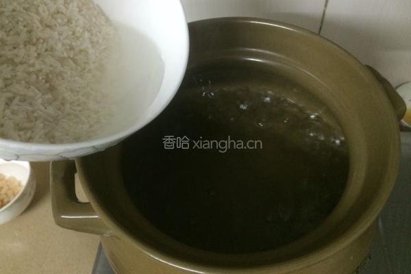 砂锅粥的做法图解3