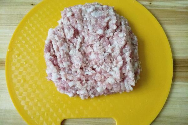 马蹄肉饼的做法图解3