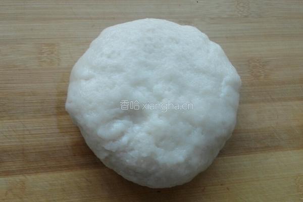 抹茶冰皮月饼的做法图解3
