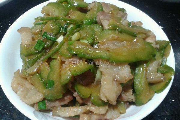 苦瓜烧肉的做法图解6