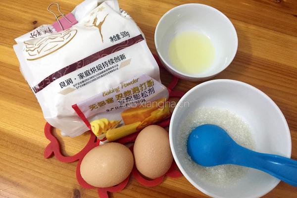鸡蛋蛋糕的做法图解1