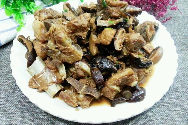 香菇排骨的做法图解9