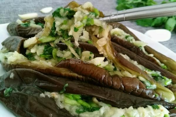 蒜茄子的做法图解10