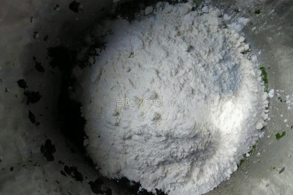 红薯叶饼的做法图解6