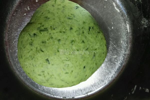 红薯叶饼的做法图解8