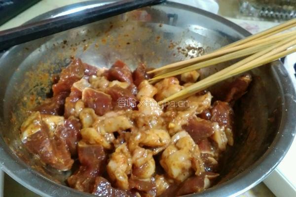 炸羊肉串的做法图解7