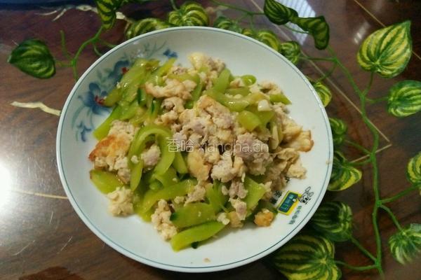黄瓜炒肉末蛋的做法图解10