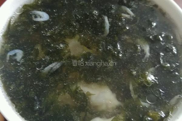 紫菜虾米小馄饨的做法图解6