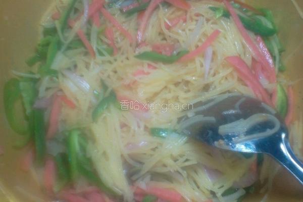 筋饼卷菜的做法图解10