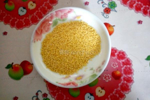 南瓜小米蒸肉的做法图解5
