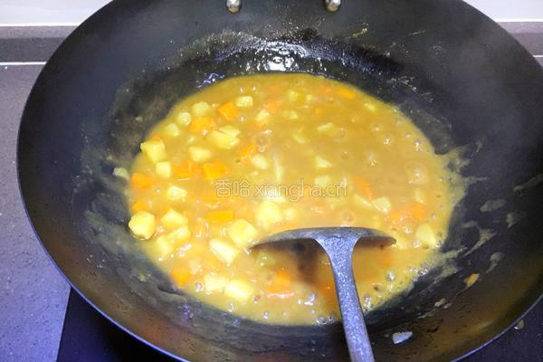土豆咖喱饭的做法图解5
