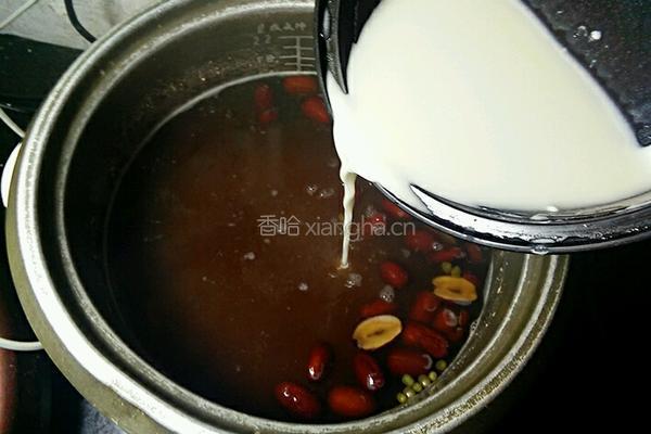红枣绿豆粥的做法图解6
