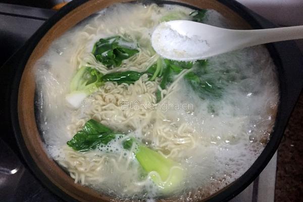 排骨汤面的做法图解8