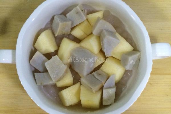 芋头苹果西米露的做法图解11
