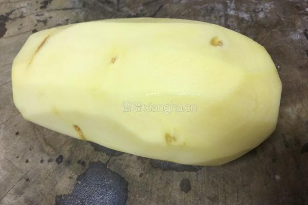 油炸土豆条的做法图解2