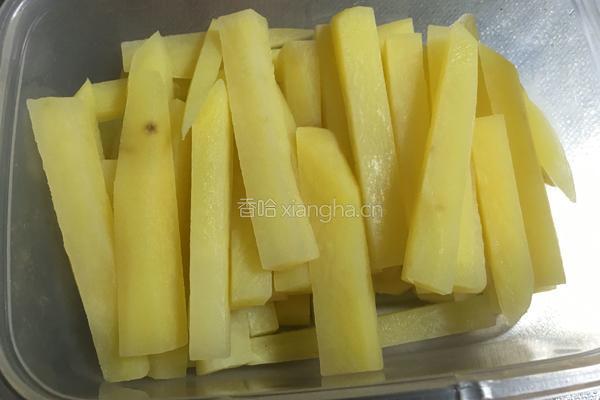 油炸土豆条的做法图解7