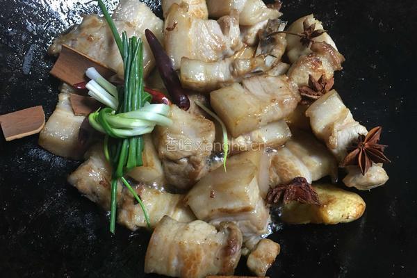 秘制煎烧五花肉的做法图解9
