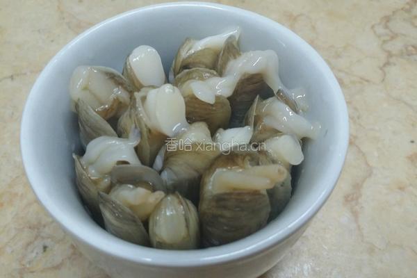 清蒸蛏子的做法图解3