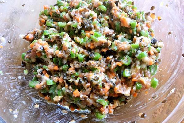 豆角饺子的做法图解5