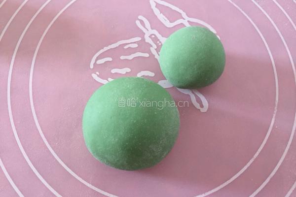 蔬菜馒头的做法图解3