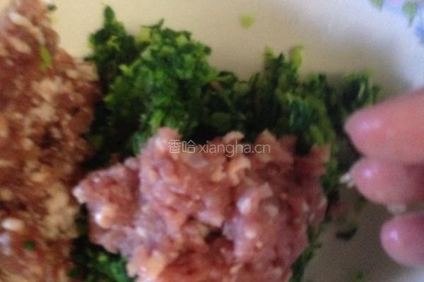 菜肉馄饨的做法图解4