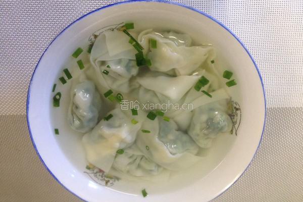 菜肉馄饨的做法图解8