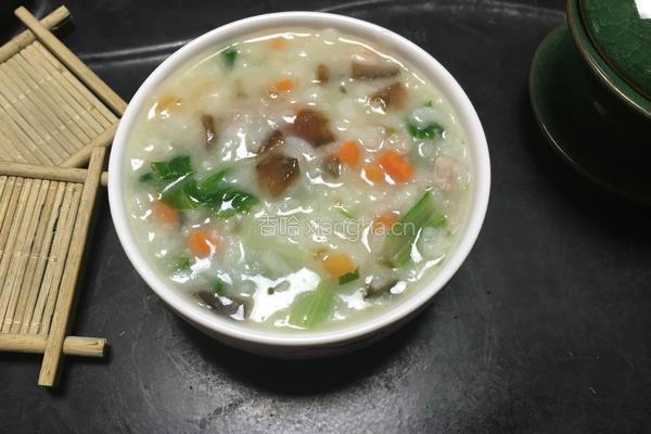 皮蛋瘦肉粥的做法图解10