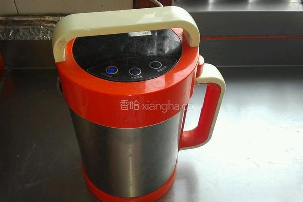核桃花生豆浆的做法图解6